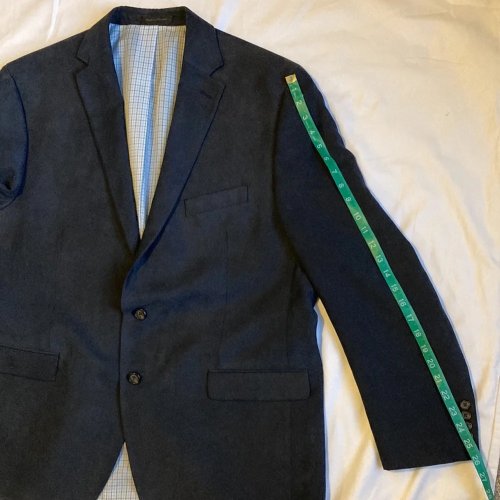 Ralph Lauren Green Label Sport Coat Navy Blue